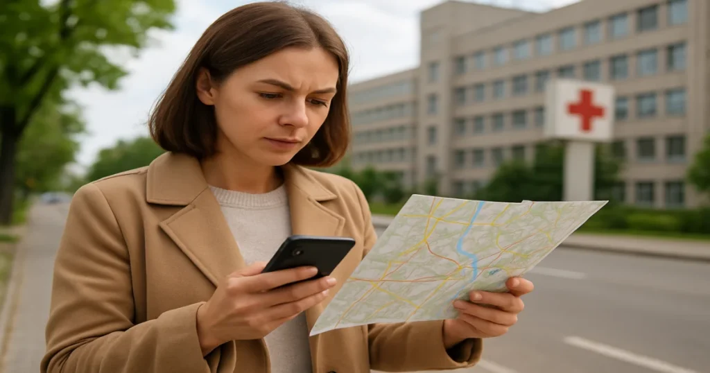Як знайти оптимальний маршрут до конкретної лікарні?
