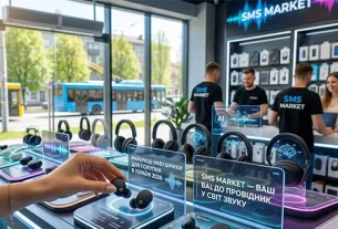 Широкий вибір навушників безпровідних у магазині SMS Market 2026