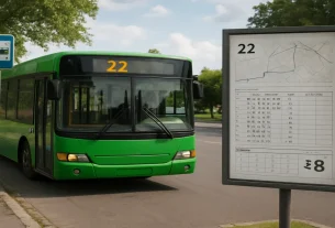 Автобус №22 в Борисполі: Розклад, схема, вартість