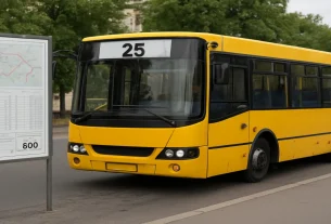 Автобус №25 в Борисполі: Розклад, схема, вартість